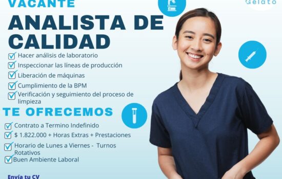 Nuestro Usuario Odagelato Requiere Analista de Calidad Postúlate 👉